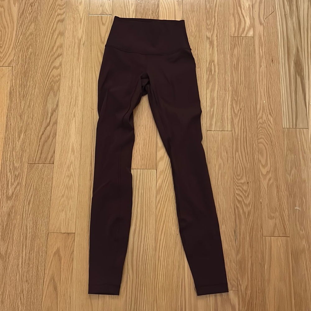 mulled wine lululemon leggings
